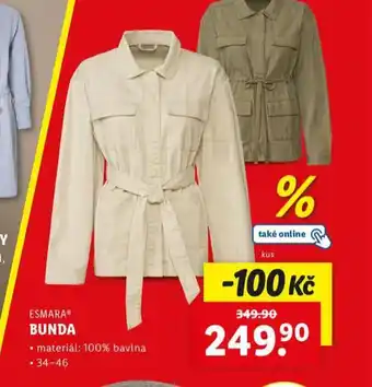 Lidl Bunda nabídka