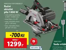 Lidl Ruční okružní pila 800 w nabídka