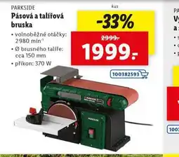 Lidl Pásová a talířová bruska nabídka