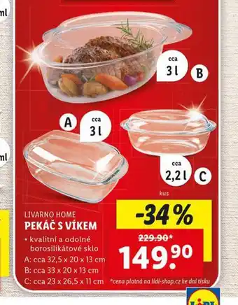 Lidl Pekáč s víkem nabídka