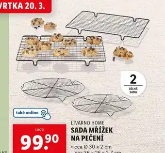 Lidl Sada mřížek na pečení nabídka