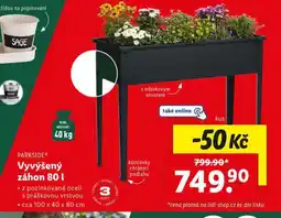 Lidl Vyvýšený záhon 80 l nabídka