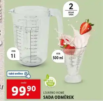 Lidl Sada odměrek nabídka