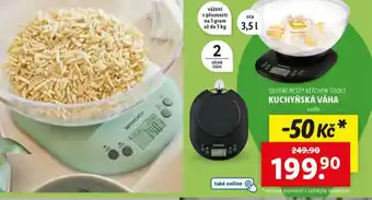 Lidl Kuchyňská váha nabídka