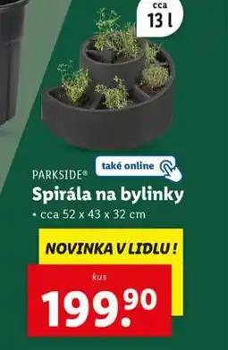 Lidl Spirála na bylinky nabídka