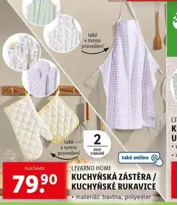 Lidl Kuchyňské rukavice nabídka