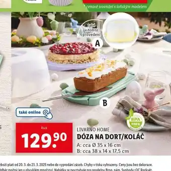 Lidl Dóza na dort / koláč nabídka