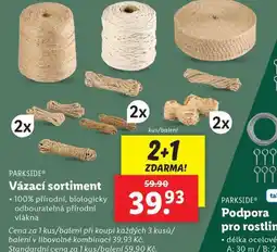 Lidl Vázací sortiment nabídka