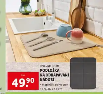 Lidl Podložka na odkapávání nádobí nabídka