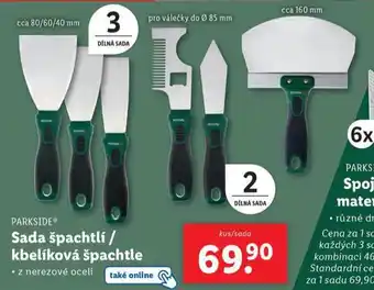 Lidl Sada špachtlí nabídka