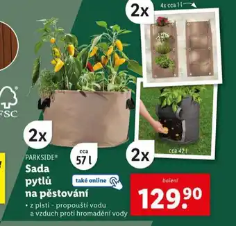 Lidl Sada pytlů na pěstování nabídka