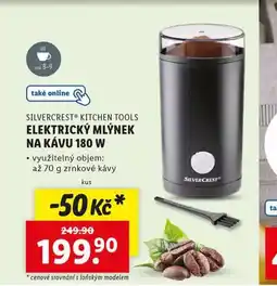 Lidl Elektrický mlýnek na kávu 180 w nabídka