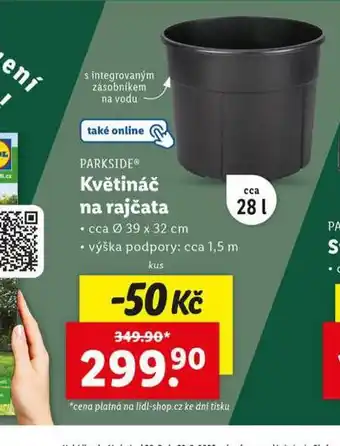 Lidl Květináč na rajčata nabídka