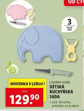 Lidl Dětská kuchyňská sada nabídka