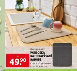 Lidl Podložka na odkapávání nádobí nabídka