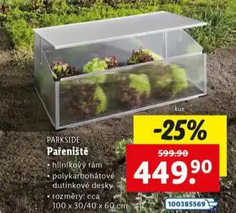 Lidl Pařeniště nabídka