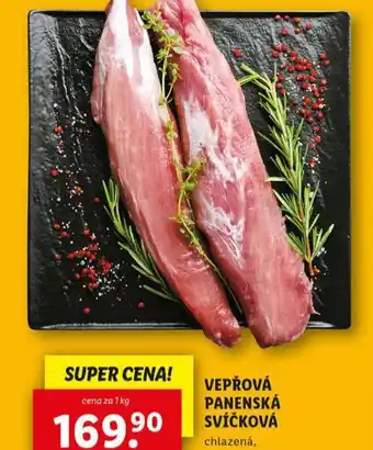 Lidl Vepřová panenská svíčková nabídka