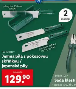 Lidl Jemná pila s pokosovou skříňkou nabídka