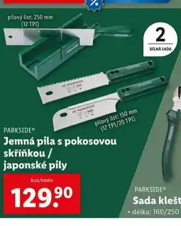 Lidl Japonské pily nabídka