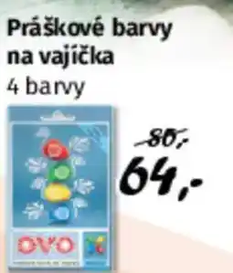 PRIOR Práškové barvy na vajíčka nabídka