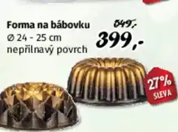 PRIOR Forma na bábovku nabídka