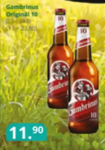 Potraviny CZ Gambrinus Originál 10 nabídka