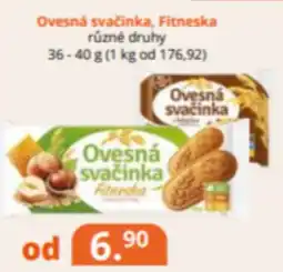 Potraviny CZ Ovesná svačinka, Fitneska nabídka