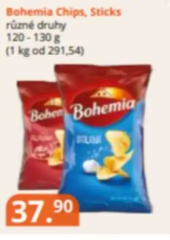 Potraviny CZ Bohemia Chips, Sticks nabídka