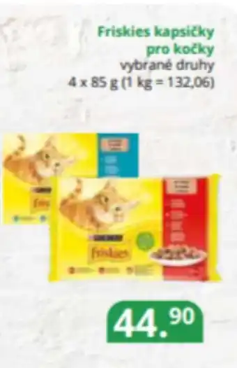 Potraviny CZ Friskies kapsičky pro kočky nabídka