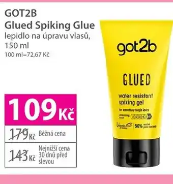 Hebe GOT2B Glued Spiking Glue lepidlo na úpravu vlasů nabídka