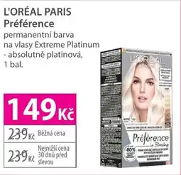 Hebe L'ORÉAL PARIS Préférence nabídka