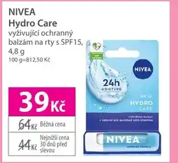 Hebe NIVEA Hydro Care nabídka