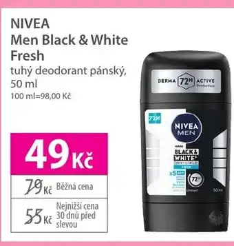 Hebe NIVEA Men Black & White Fresh nabídka