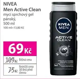 Hebe NIVEA Men Active Clean nabídka