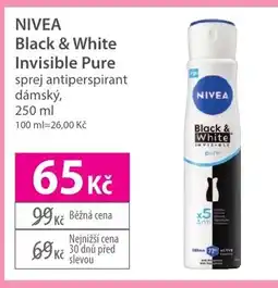 Hebe NIVEA Black & White Invisible Pure nabídka