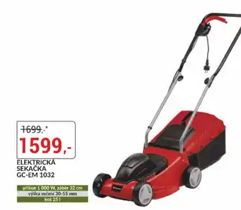 Baumax Elektrická sekačka gc-em 1032 nabídka