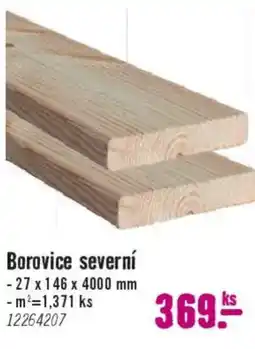 Hornbach Borovice severní nabídka