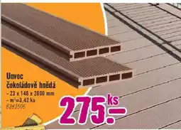 Hornbach Unvoc čokoládově hnědá nabídka