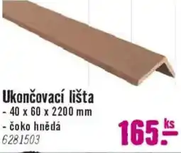 Hornbach Ukončovací lišta nabídka