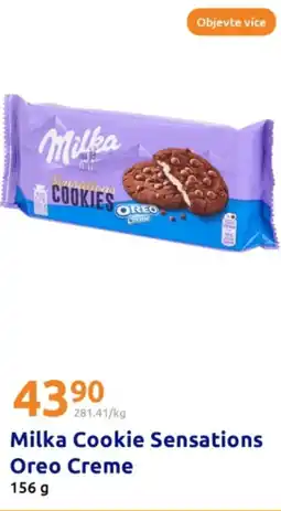 Action MILKA Cookie sensations oreo creme nabídka