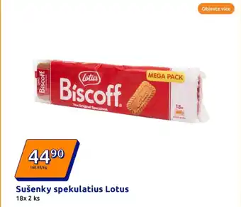 Action LOTUS Sušenky spekulatius nabídka