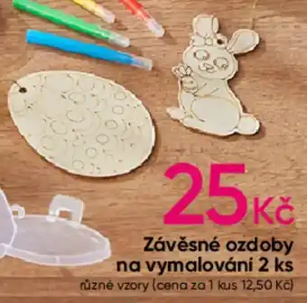 Pepco Závěsné ozdoby na vymalování 2 ks nabídka