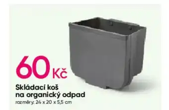 Pepco Skládací koš na organický odpad nabídka