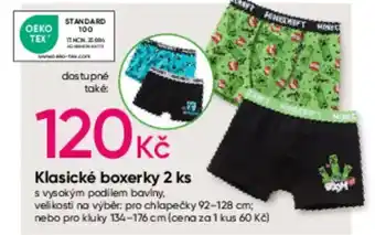 Pepco Klasické boxerky 2 ks nabídka