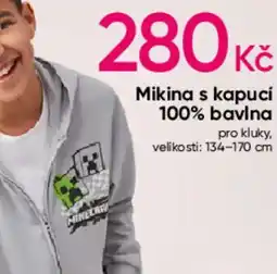 Pepco Mikina s kapucí 100% bavlna nabídka