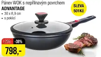 BANQUET Pánev wok s nepřilnavým povrchem advantage nabídka