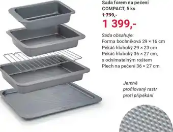 Tescoma Sada forem na pečení compact, 5 ks nabídka