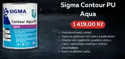 Dům barev SIGMA Contour PU Aqua nabídka