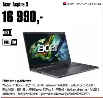 COMFOR Acer Aspire 5 nabídka