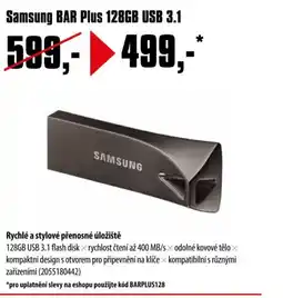 COMFOR Samsung BAR Plus 128GB USB 3.1 nabídka